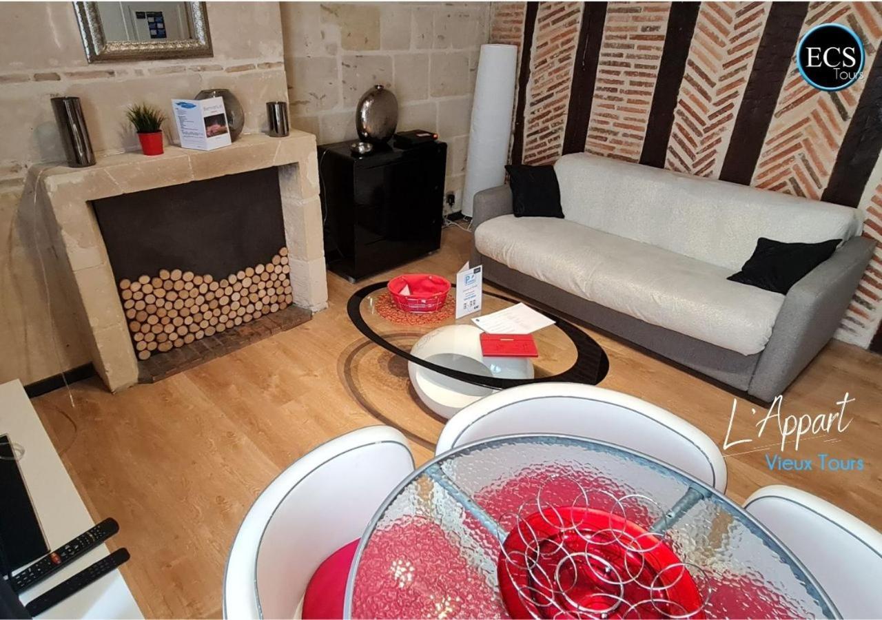 "L'Appart" Vieux Tours - Charme - Place Plumereau - Arrivee Autonome מראה חיצוני תמונה